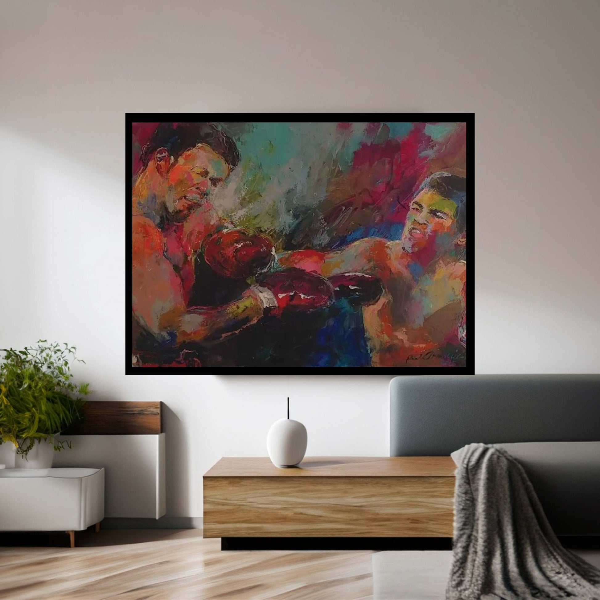 Ali Canvas Wall Art - Y Canvas