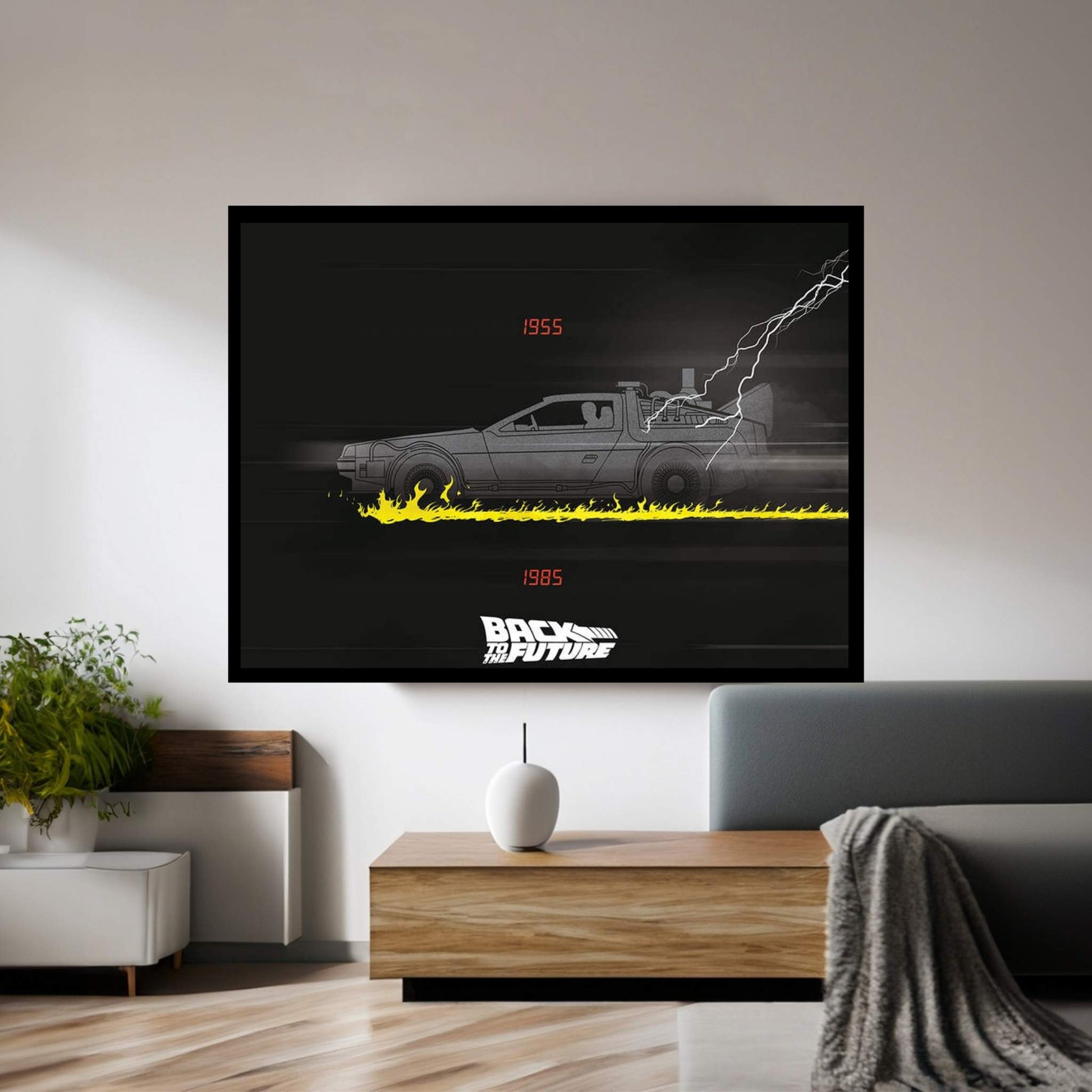 Back To The Future 30th Anniversary Canvas Wall Art - Y Canvas