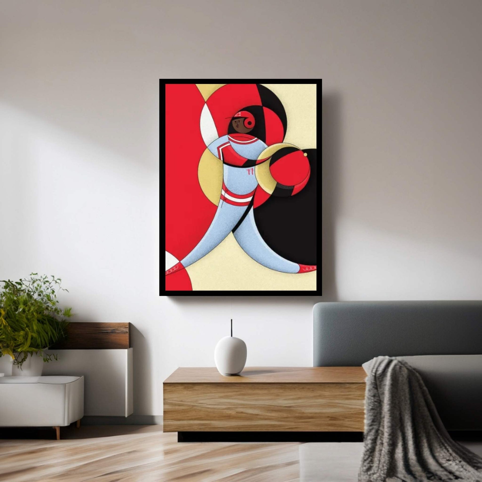 Eric Davis Canvas Wall Art - Y Canvas