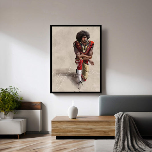 BHM Kaepernick Canvas Wall Art - Y Canvas