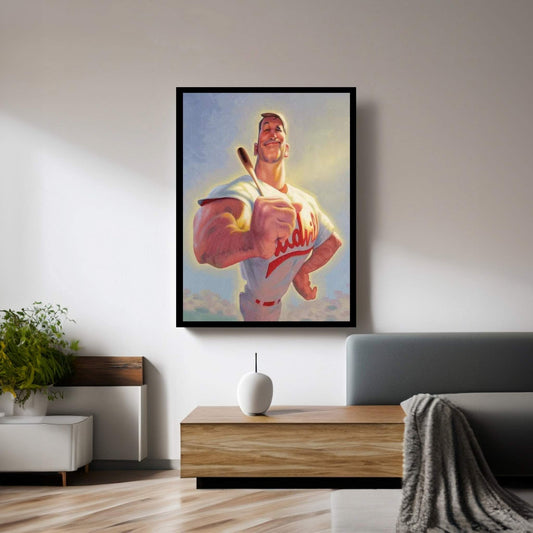 Casey At The Bat Canvas Wall Art - Y Canvas