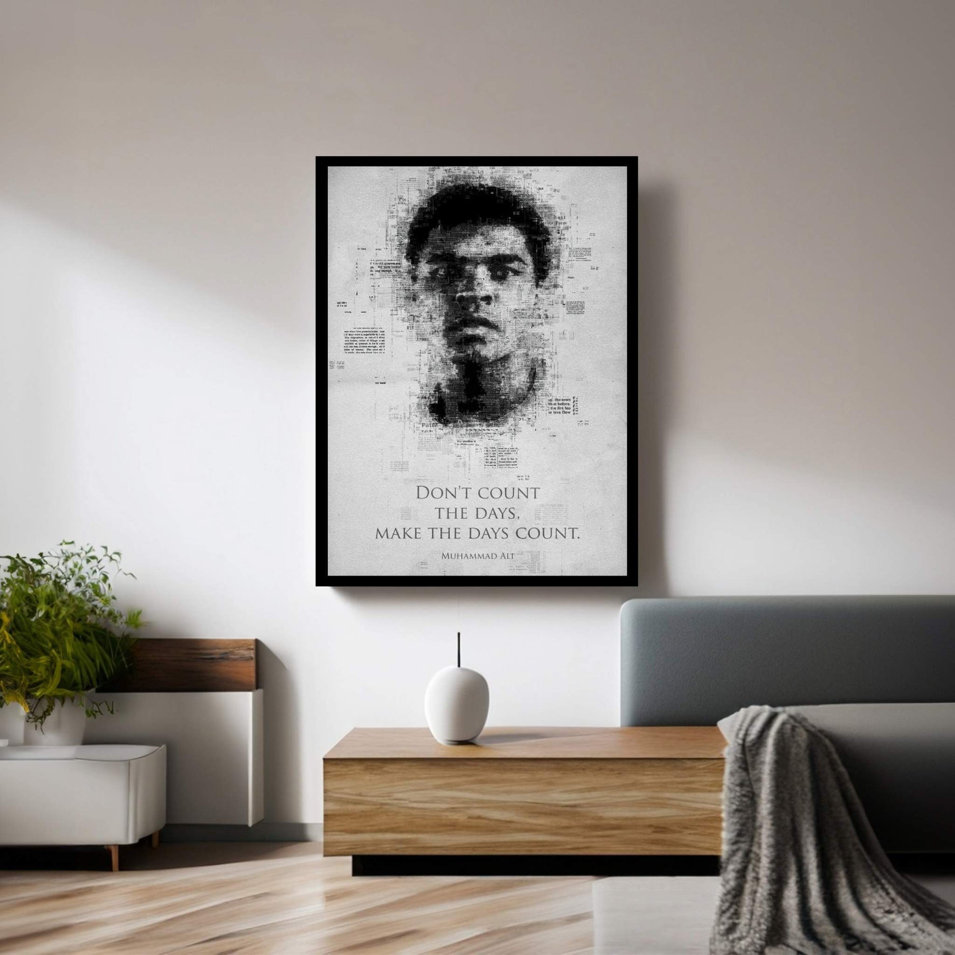 Muhammad Ali Canvas Wall Art - Y Canvas