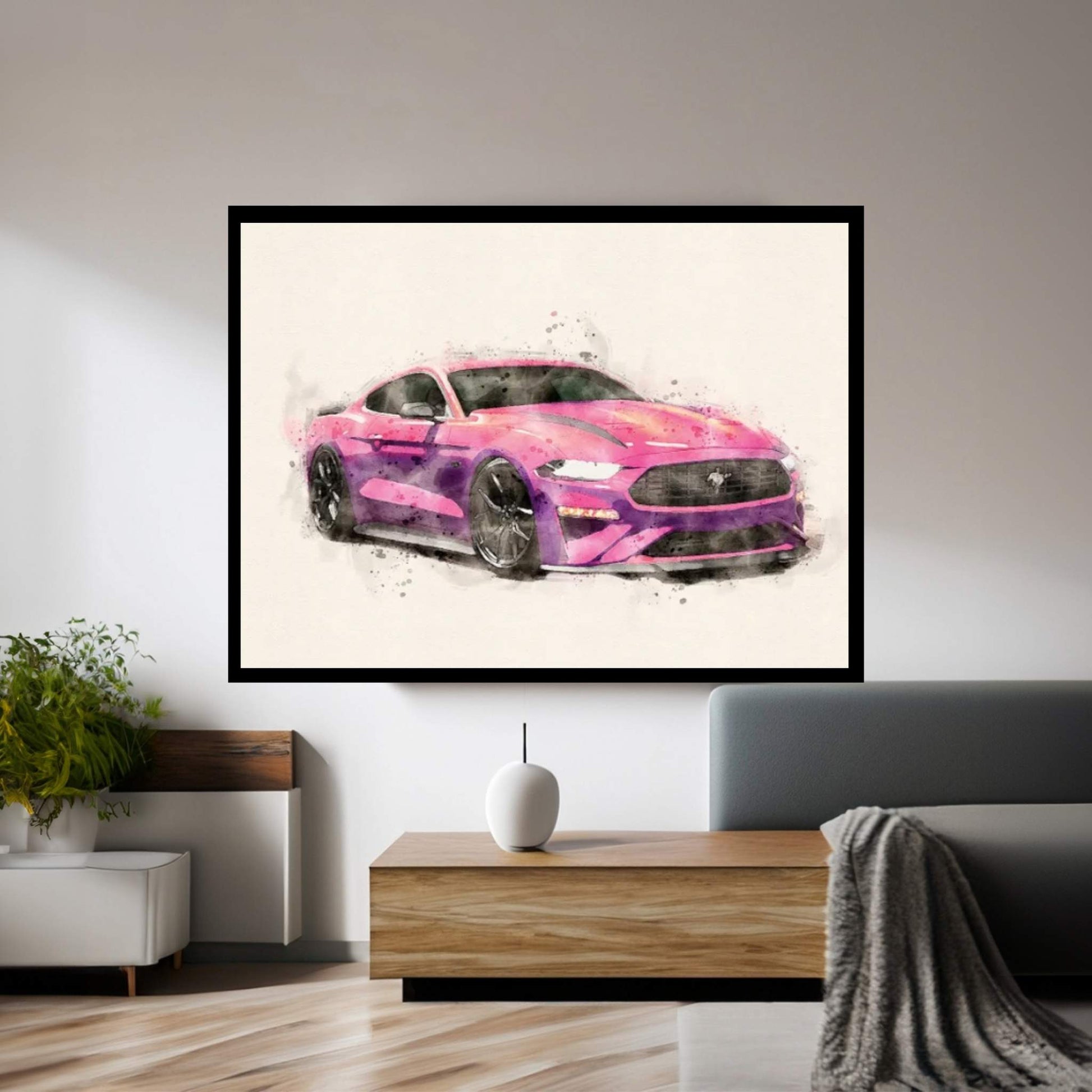 Ford Mustang St MMXX Canvas Wall Art - Y Canvas