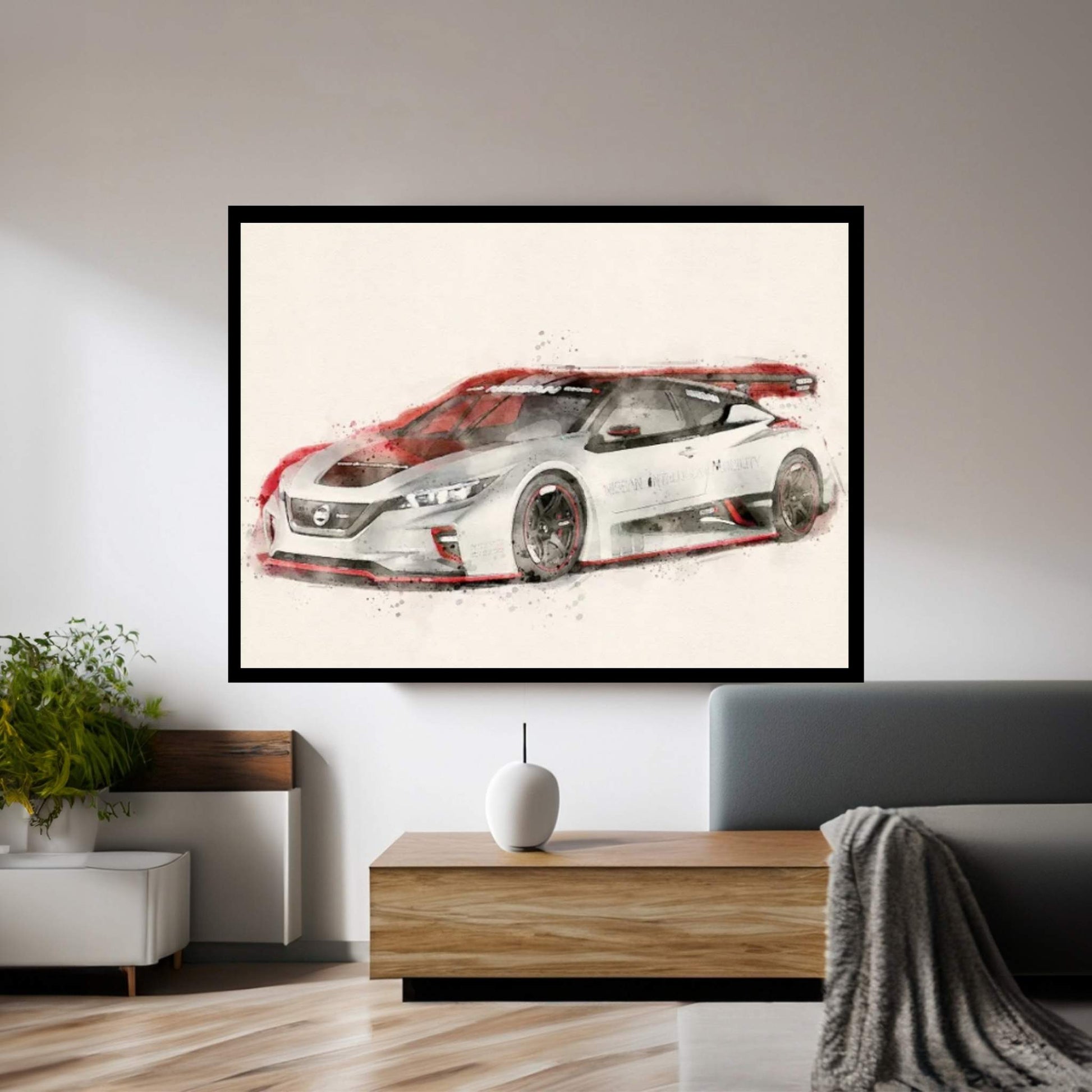 Nissan Nismo RC Coupe Canvas Wall Art - Y Canvas