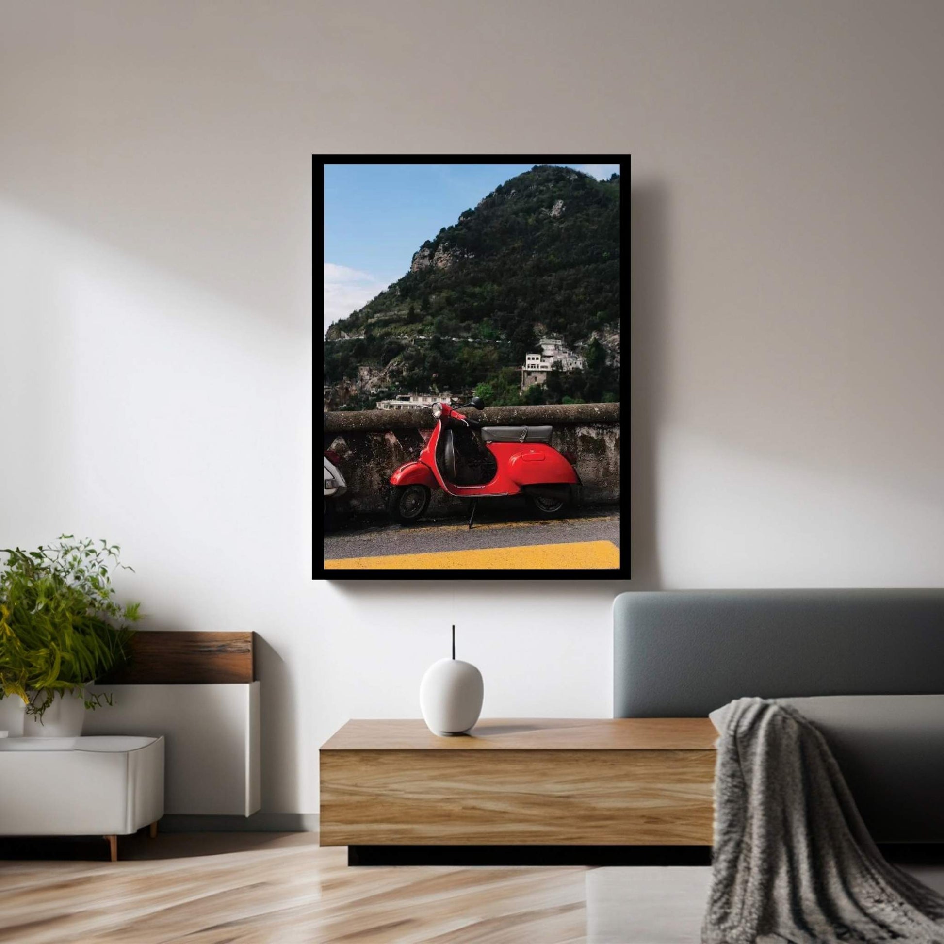 Amalfi Coast Drive I Canvas Wall Art - Y Canvas