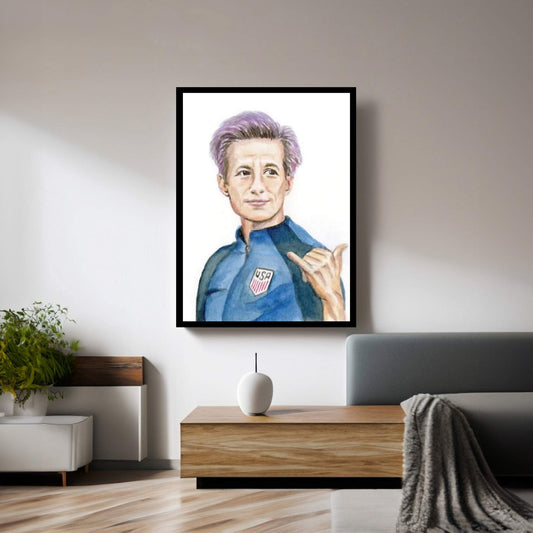 Megan Rapinoe Canvas Wall Art - Y Canvas