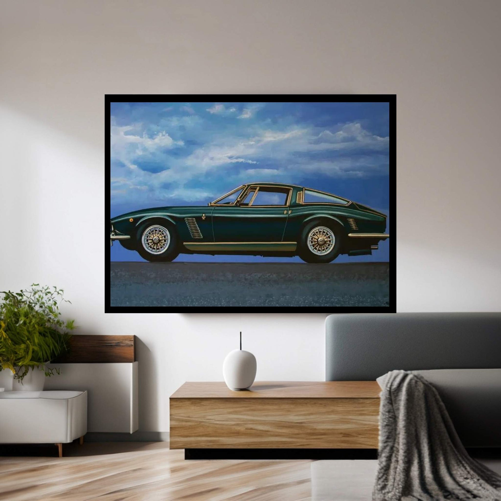 Iso Grifo GL 1963 Canvas Wall Art - Y Canvas