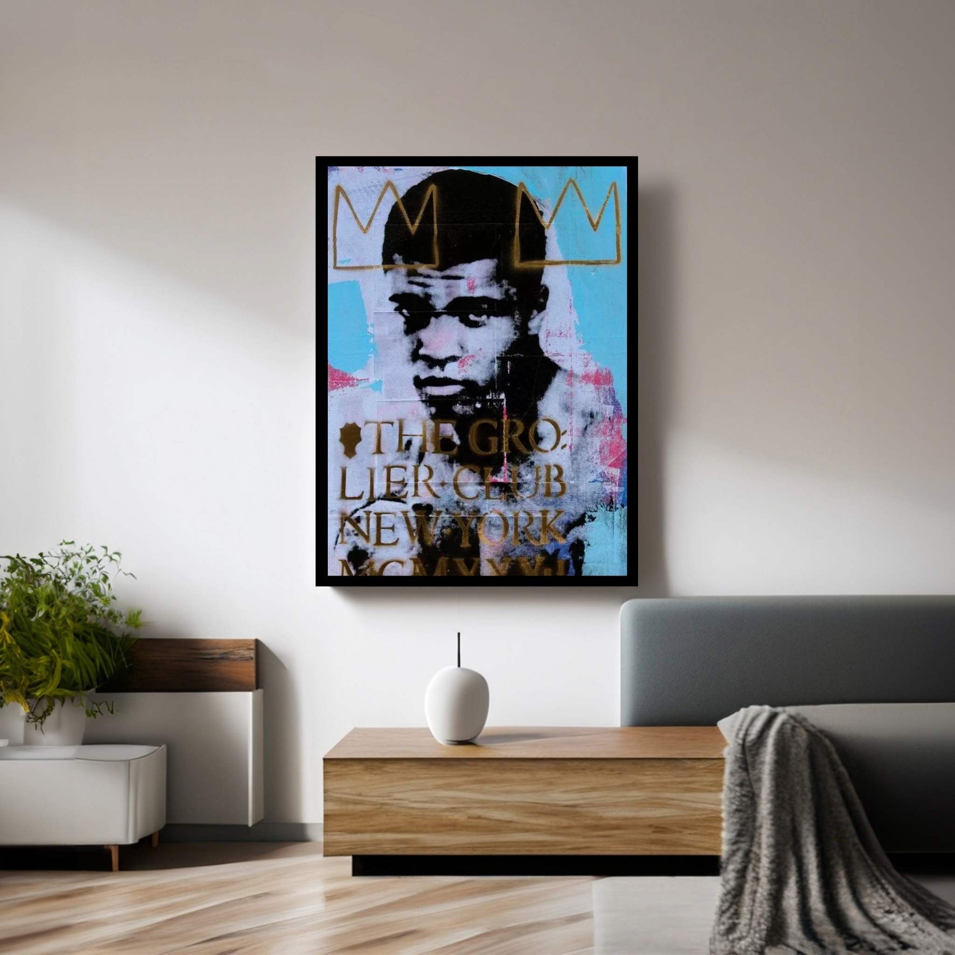 Ali Canvas Wall Art - Y Canvas