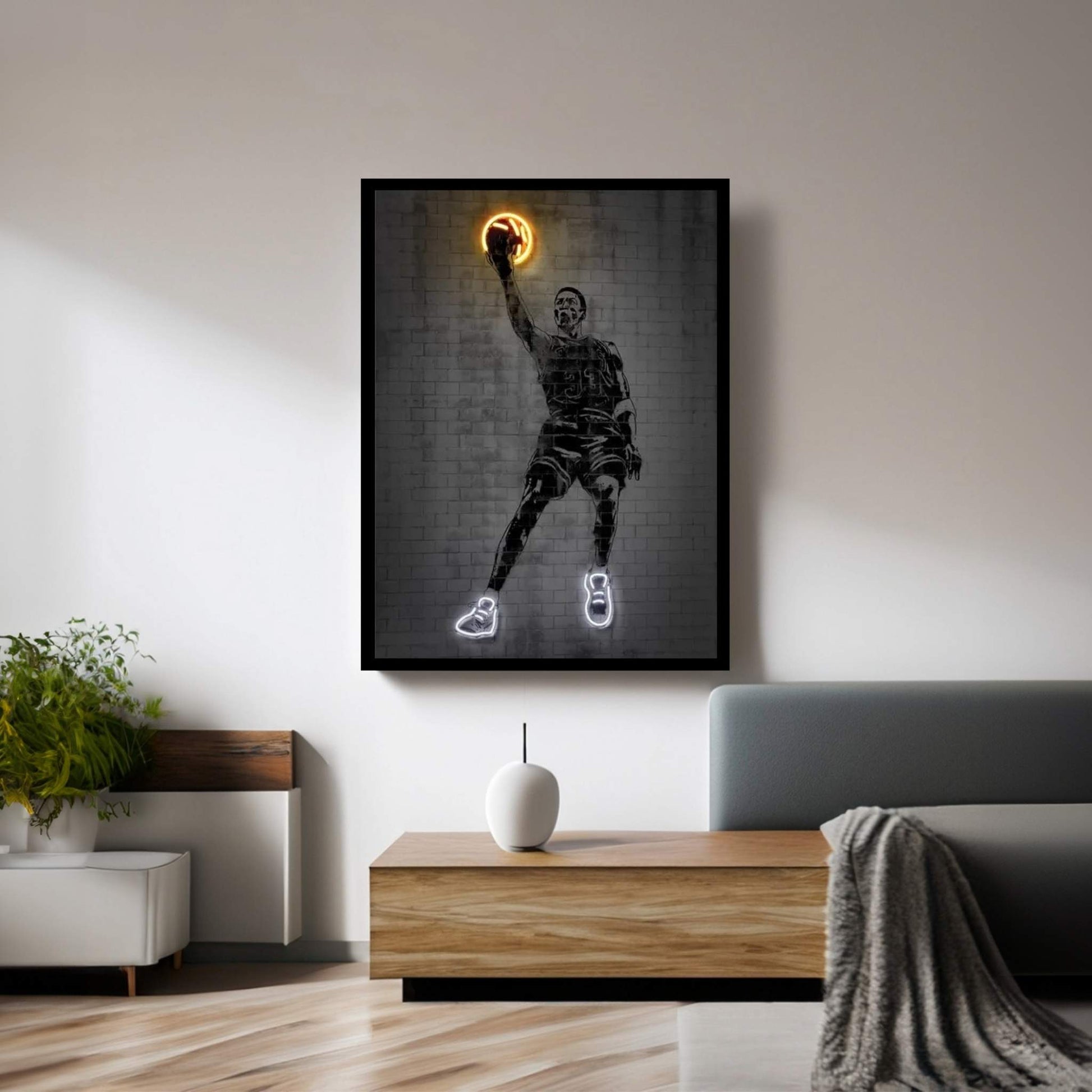 Scottie Pippen Canvas Wall Art - Y Canvas