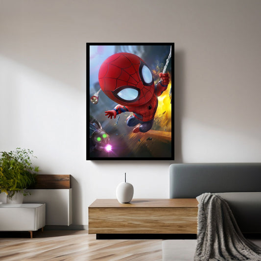Spiderman Canvas Wall Art - Y Canvas