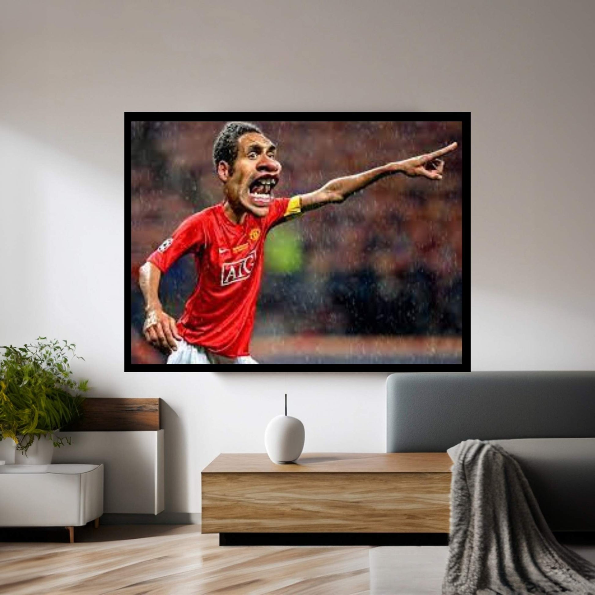 Rio Ferdenand Canvas Wall Art - Y Canvas