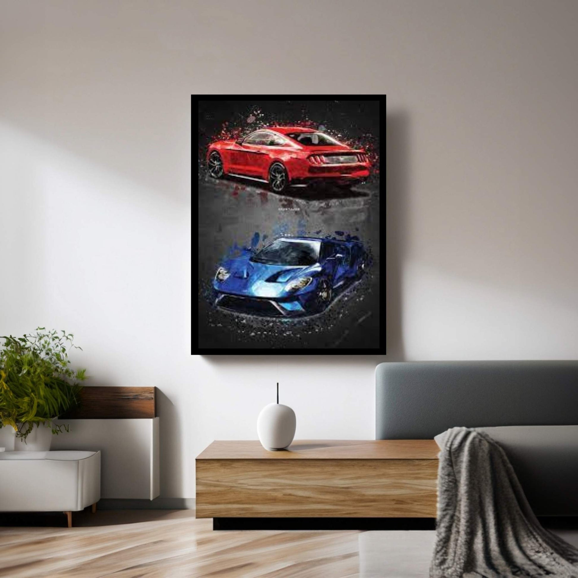 Ford2 Canvas Wall Art - Y Canvas
