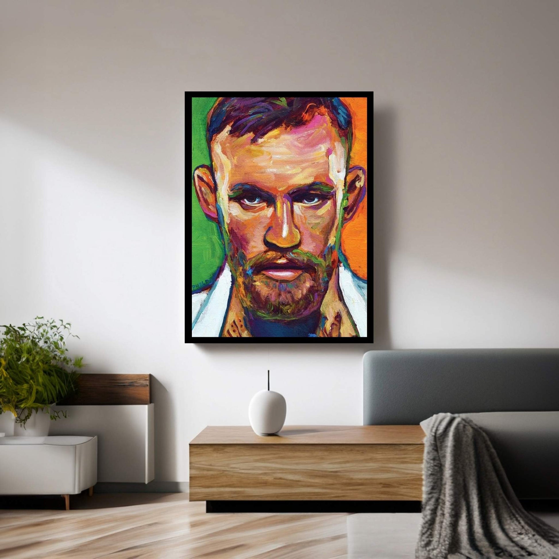 Conor McGregor Canvas Wall Art - Y Canvas