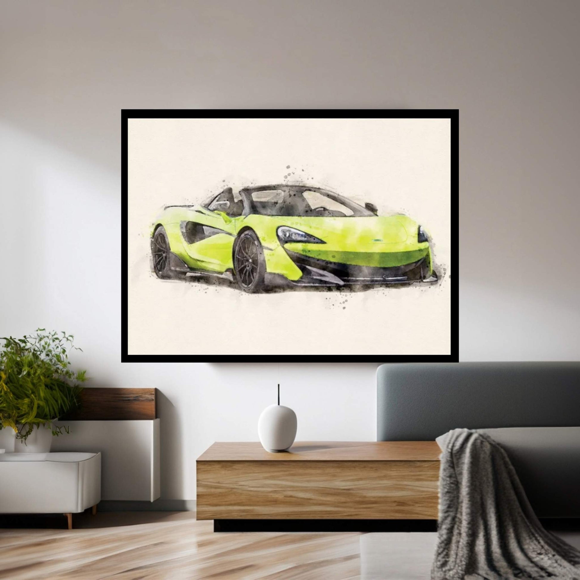 McLaren Spider V II Canvas Wall Art - Y Canvas