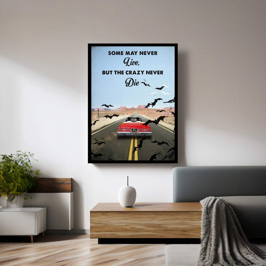 Fear And Loathing In Las Vegas Travel Movie Art Canvas Wall Art - Y Canvas