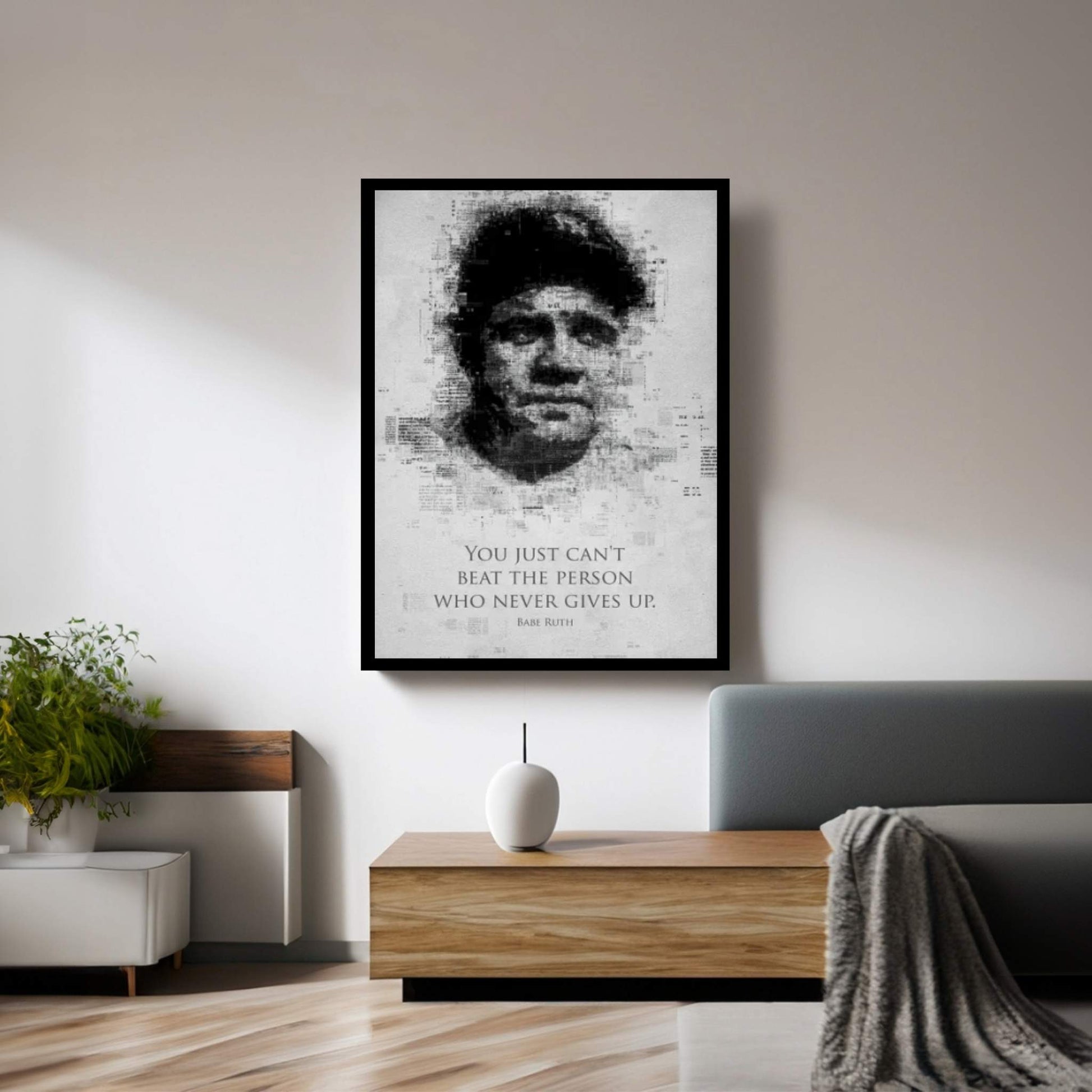 Babe Ruth Canvas Wall Art - Y Canvas