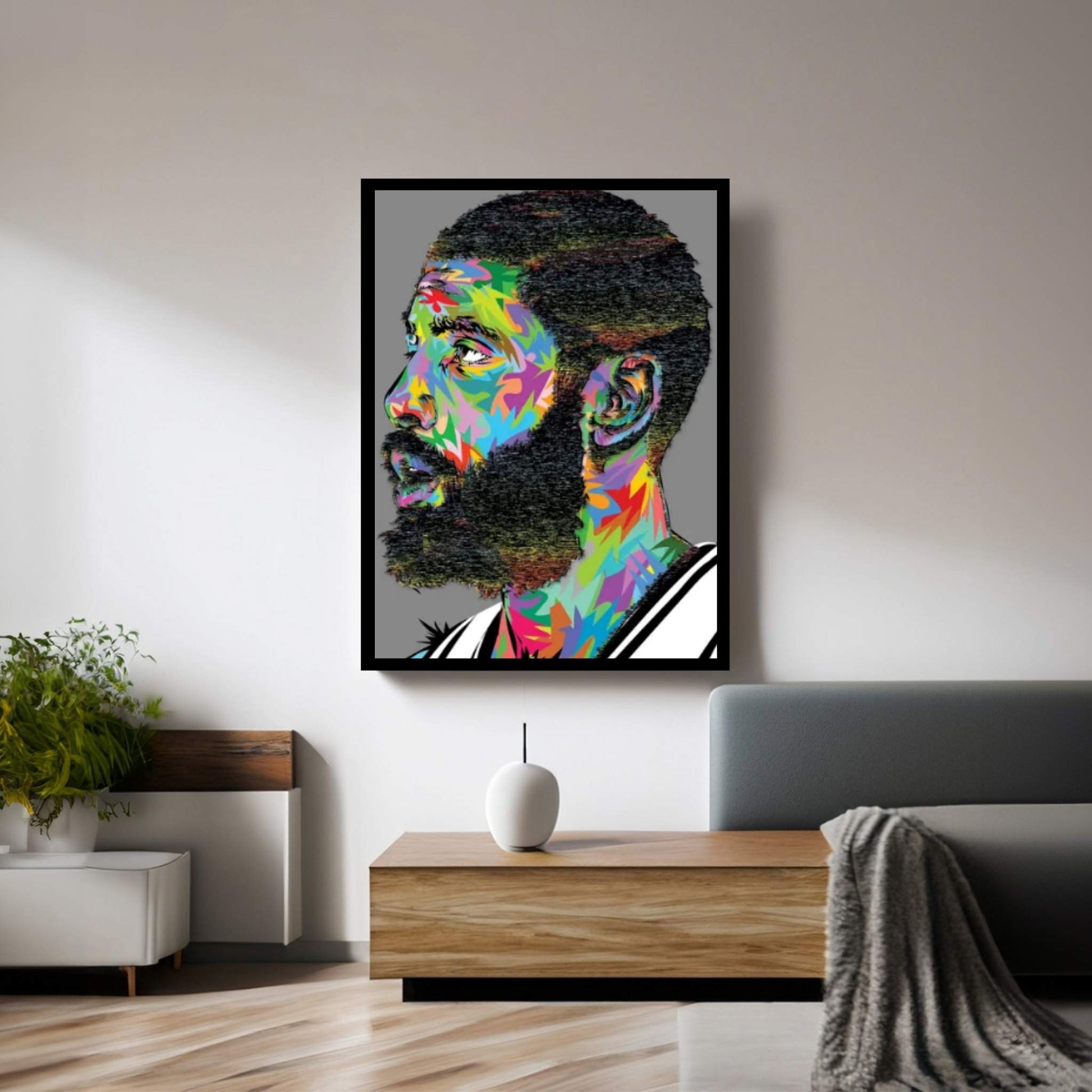 Kyrie Brooklyn 20201 Canvas Wall Art - Y Canvas