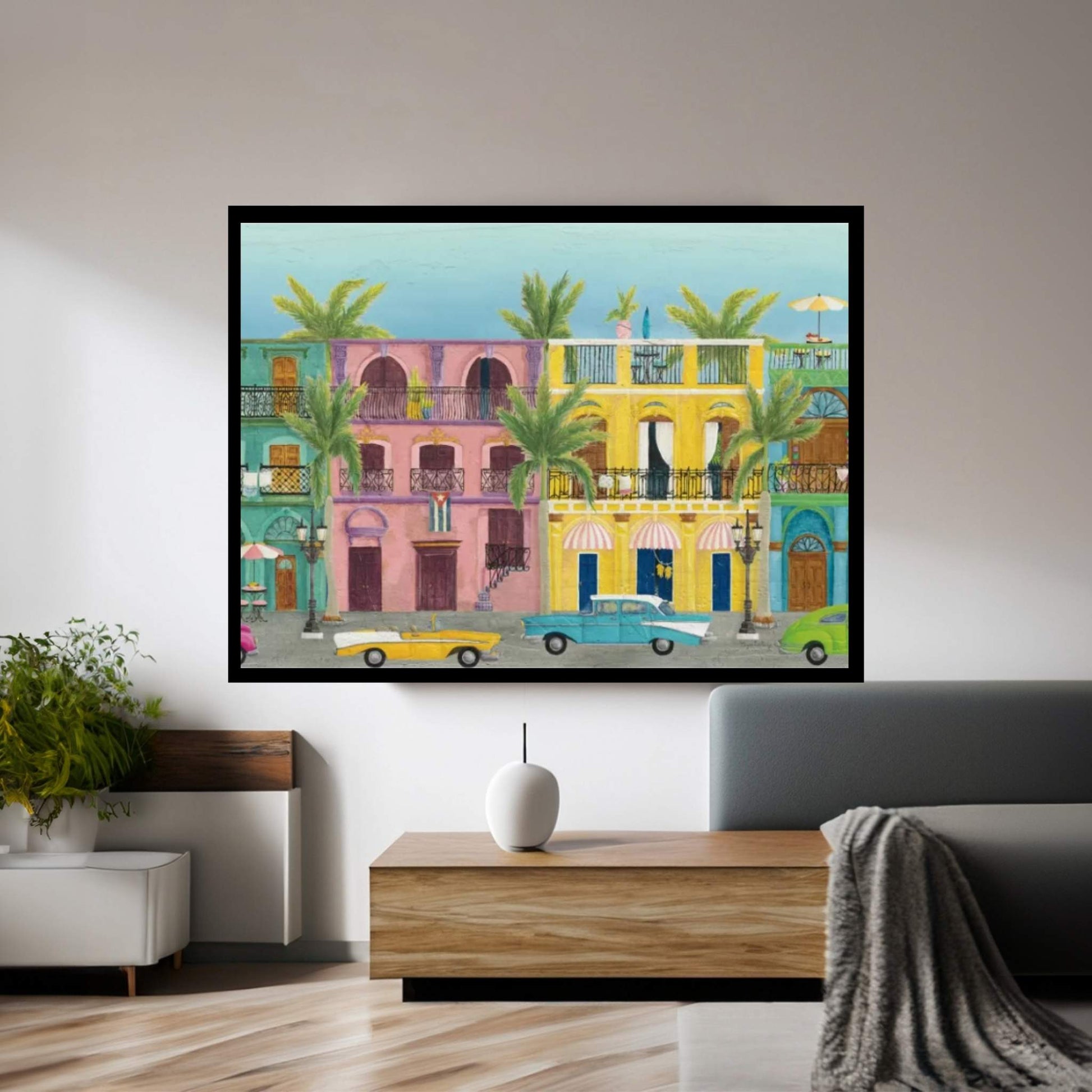 Havana I Canvas Wall Art - Y Canvas