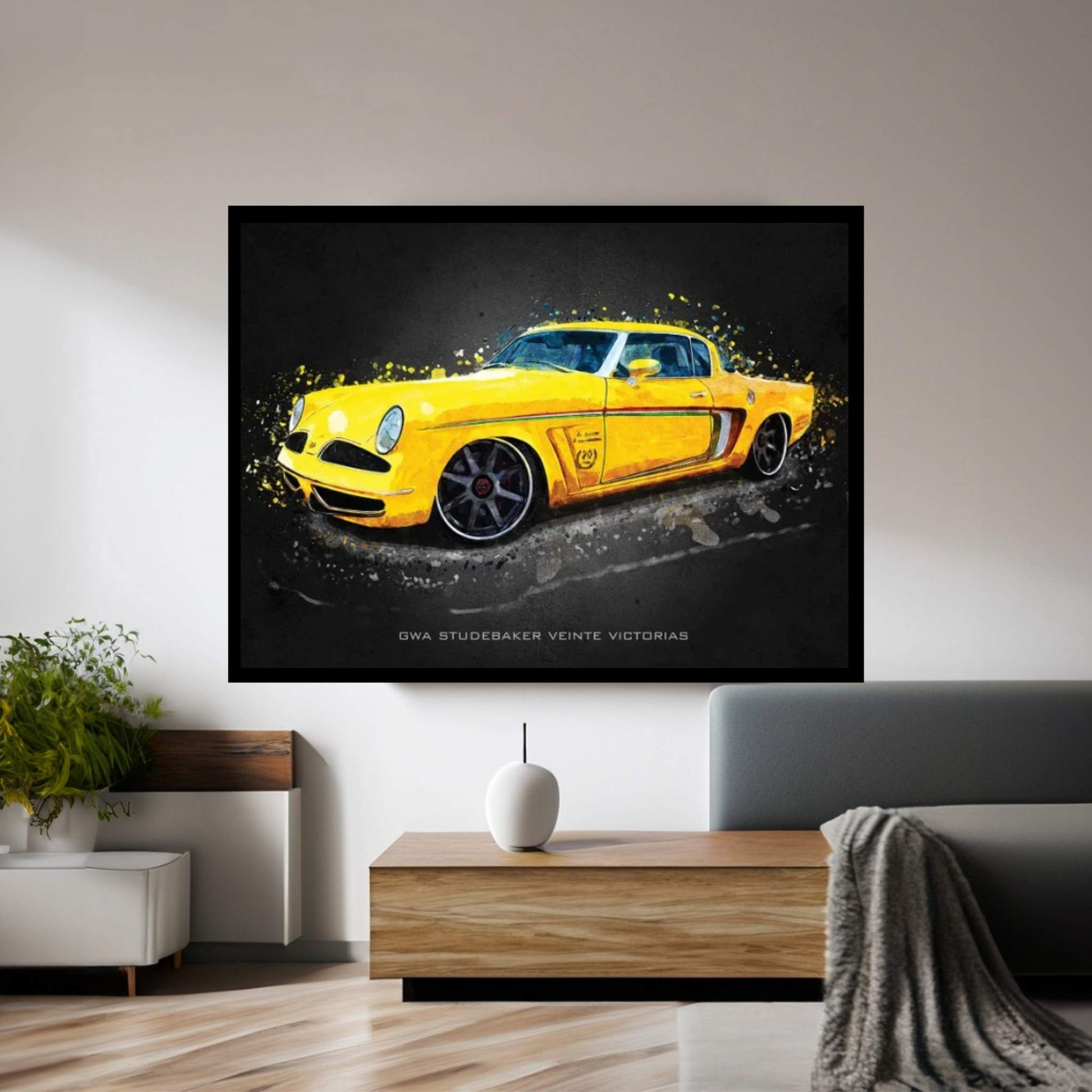GWA Studebaker Veinte Victorias Canvas Wall Art - Y Canvas