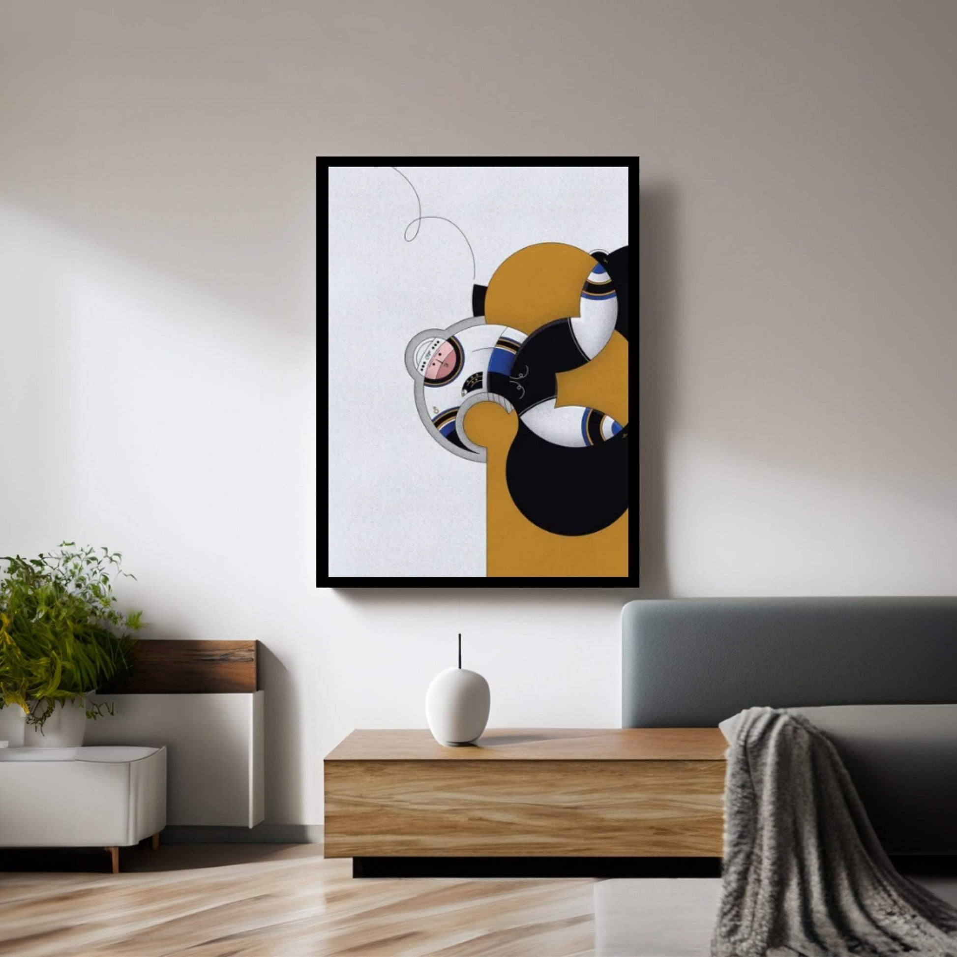 Ovi Canvas Wall Art - Y Canvas