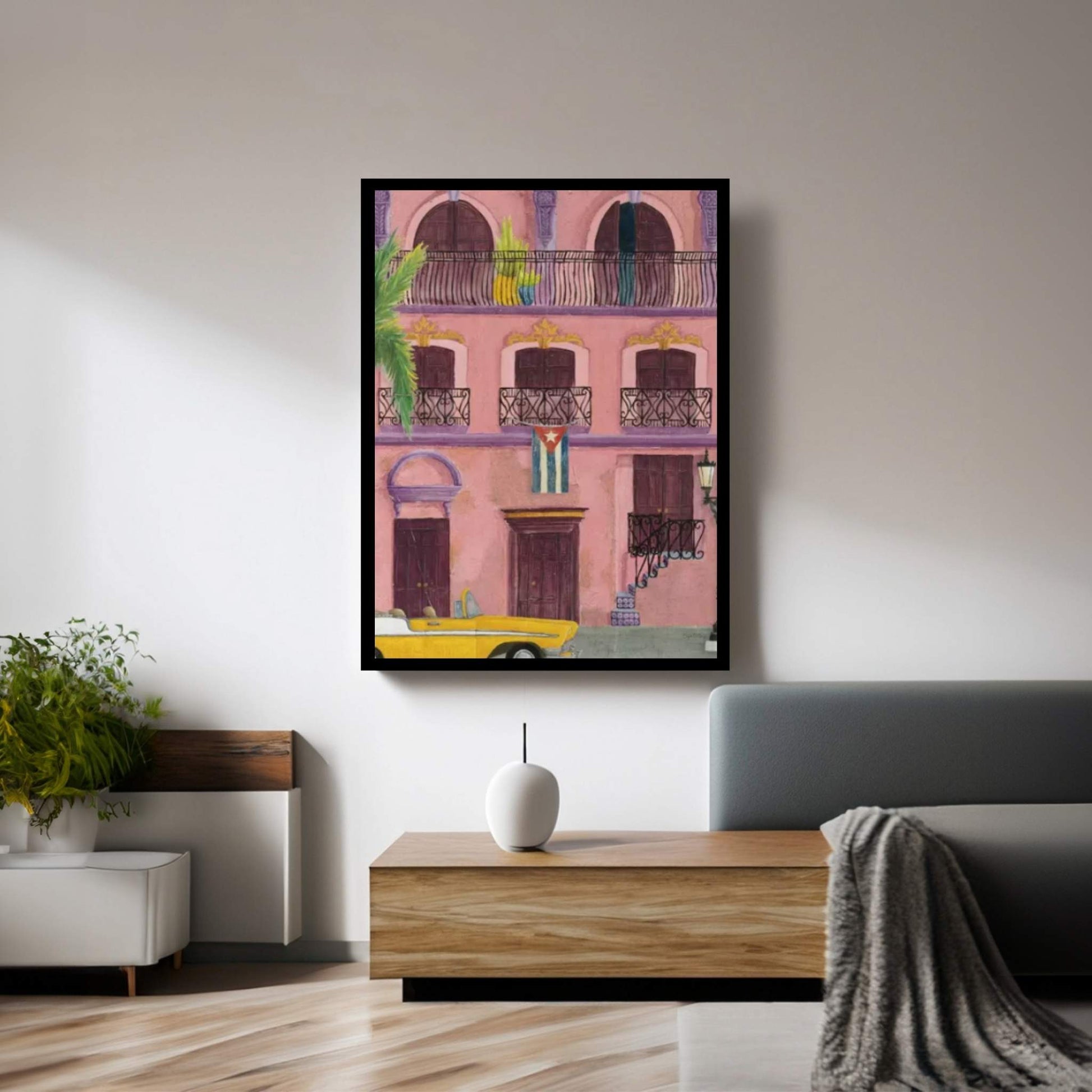 Havana II Canvas Wall Art - Y Canvas