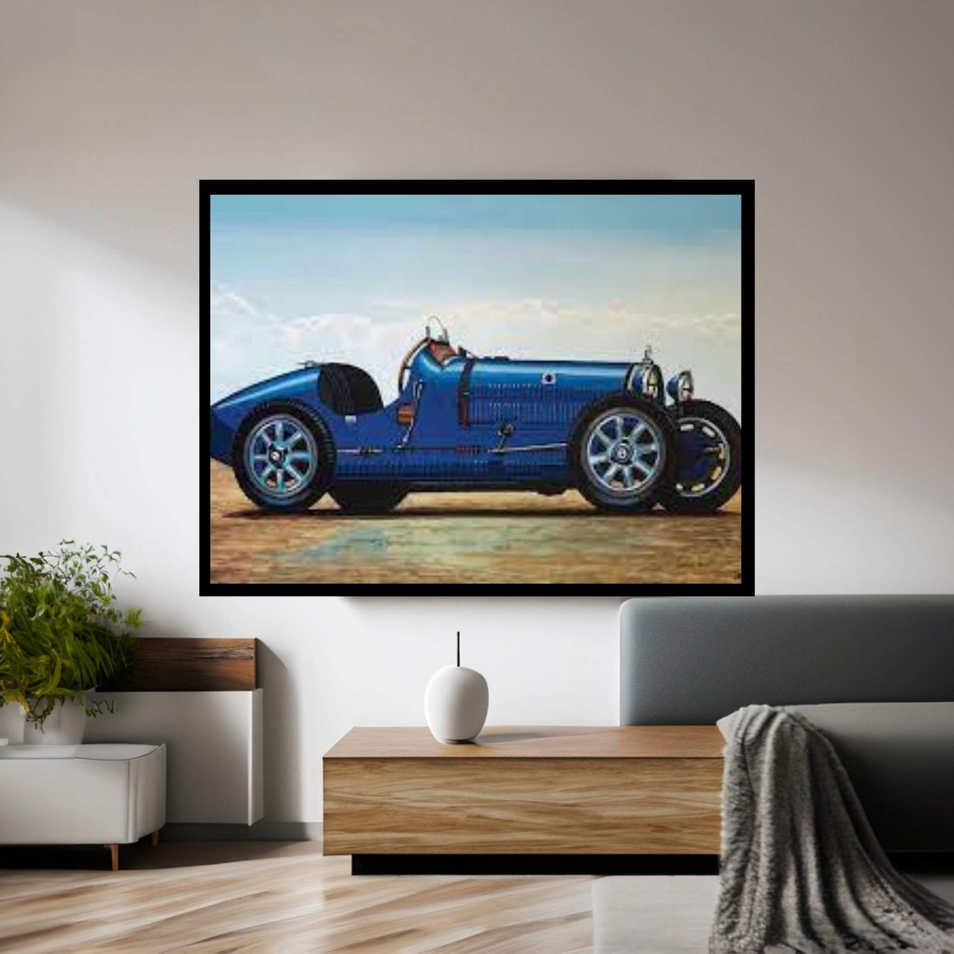Bugatti Type 35 Grand Prix Canvas Wall Art - Y Canvas