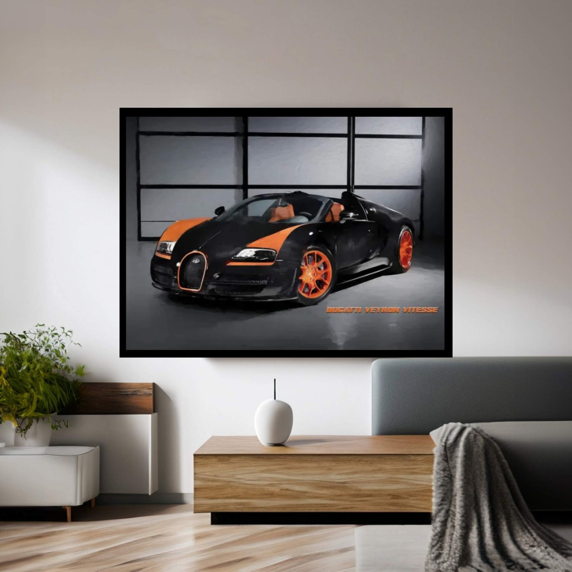 Bugatti Veyron Vitesse Canvas Wall Art - Y Canvas