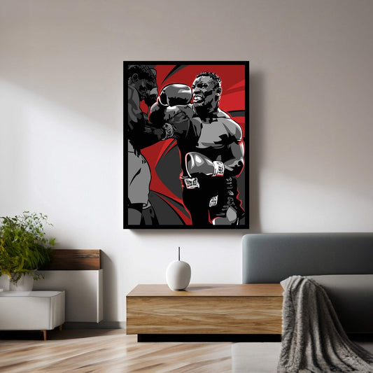 Mike Tyson Canvas Wall Art - Y Canvas