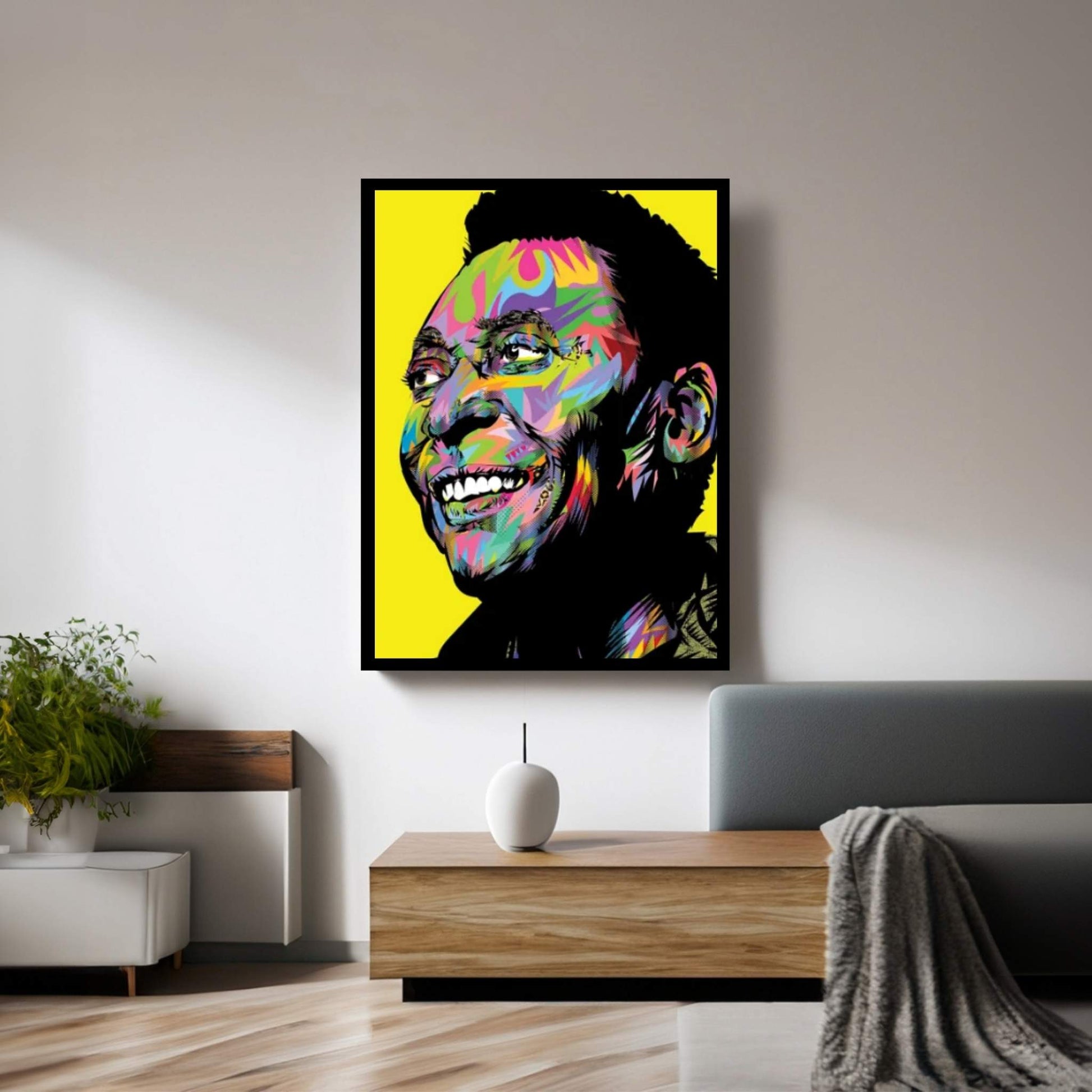 Pele Rip 2023 Canvas Wall Art - Y Canvas