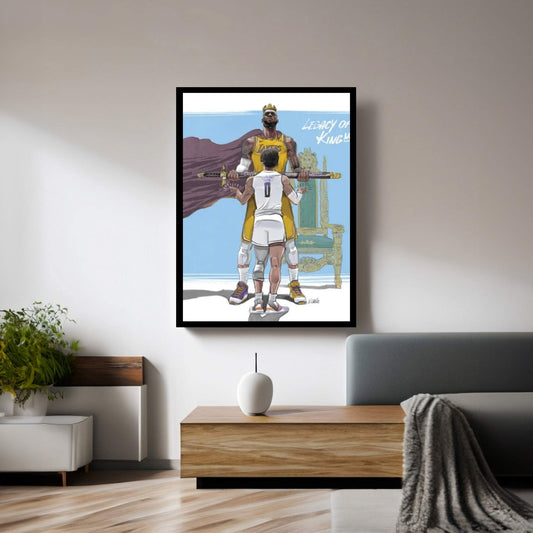 Legacy Of The King Canvas Wall Art - Y Canvas