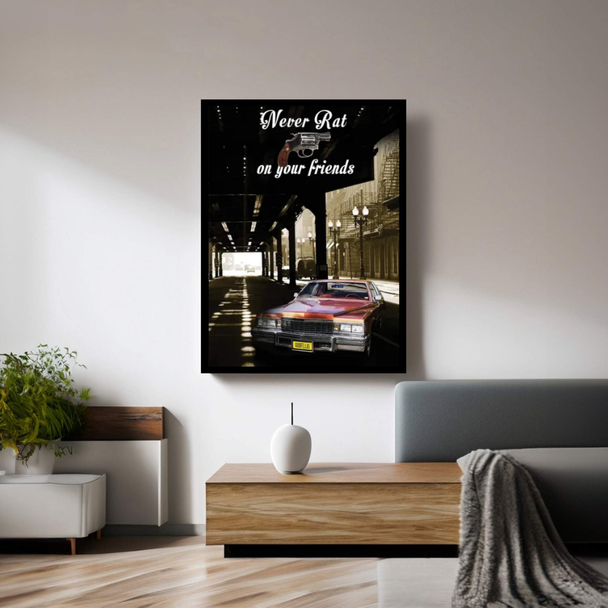 Goodfellas Travel Movie Art Canvas Wall Art - Y Canvas