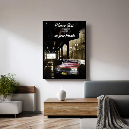 Goodfellas Travel Movie Art Canvas Wall Art - Y Canvas