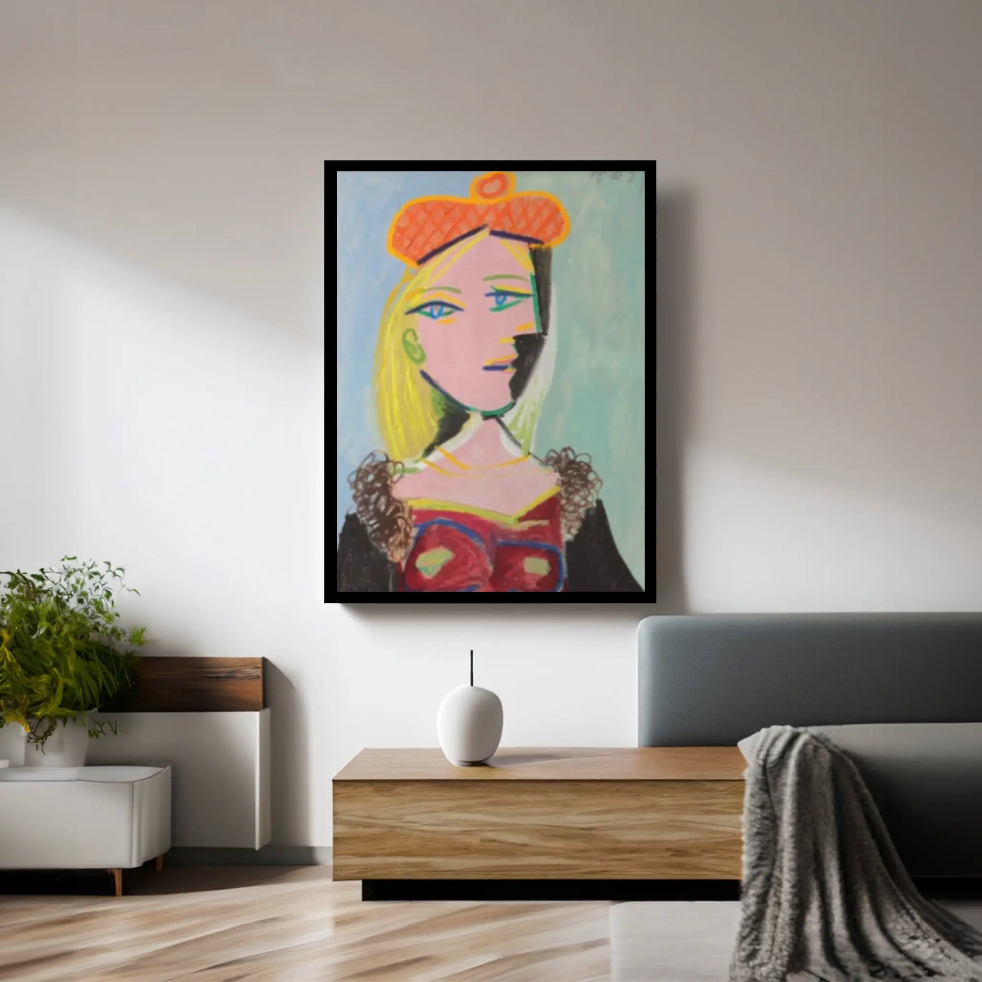 Pablo Picasso Marie-Therese Exhibition Canvas Wall Art Home Decor Poster Wall Hanging Pablo Picasso Print - Y Canvas