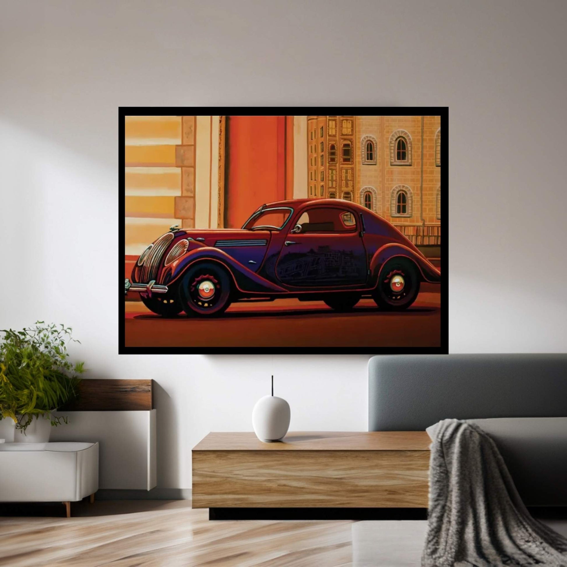 Skoda Monte Carlo Canvas Wall Art - Y Canvas