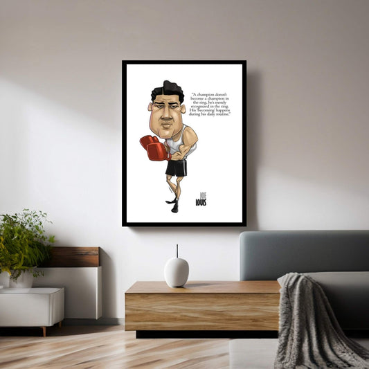 Joe Louis Canvas Wall Art - Y Canvas