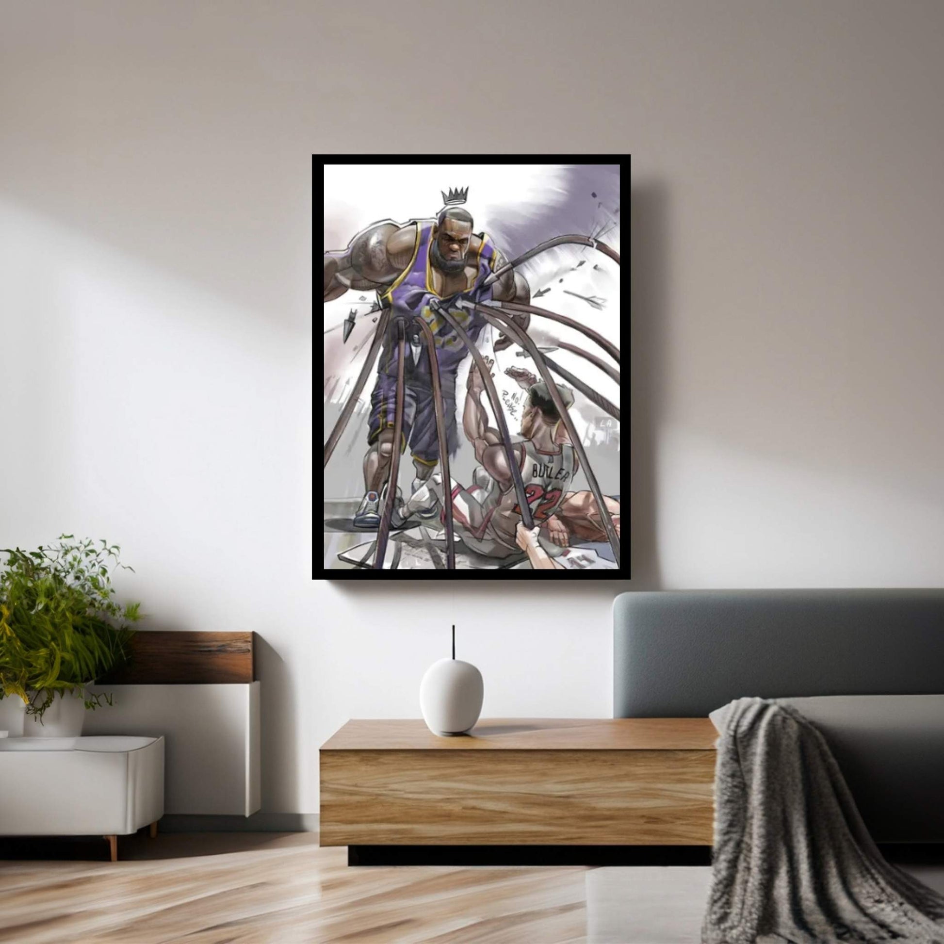 Don't Even Try To Stop Me! Canvas Wall Art - Y Canvas