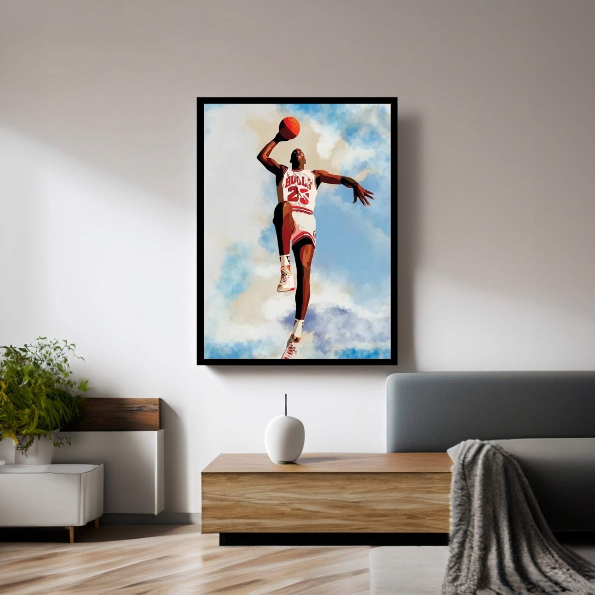 MJ Canvas Wall Art - Y Canvas