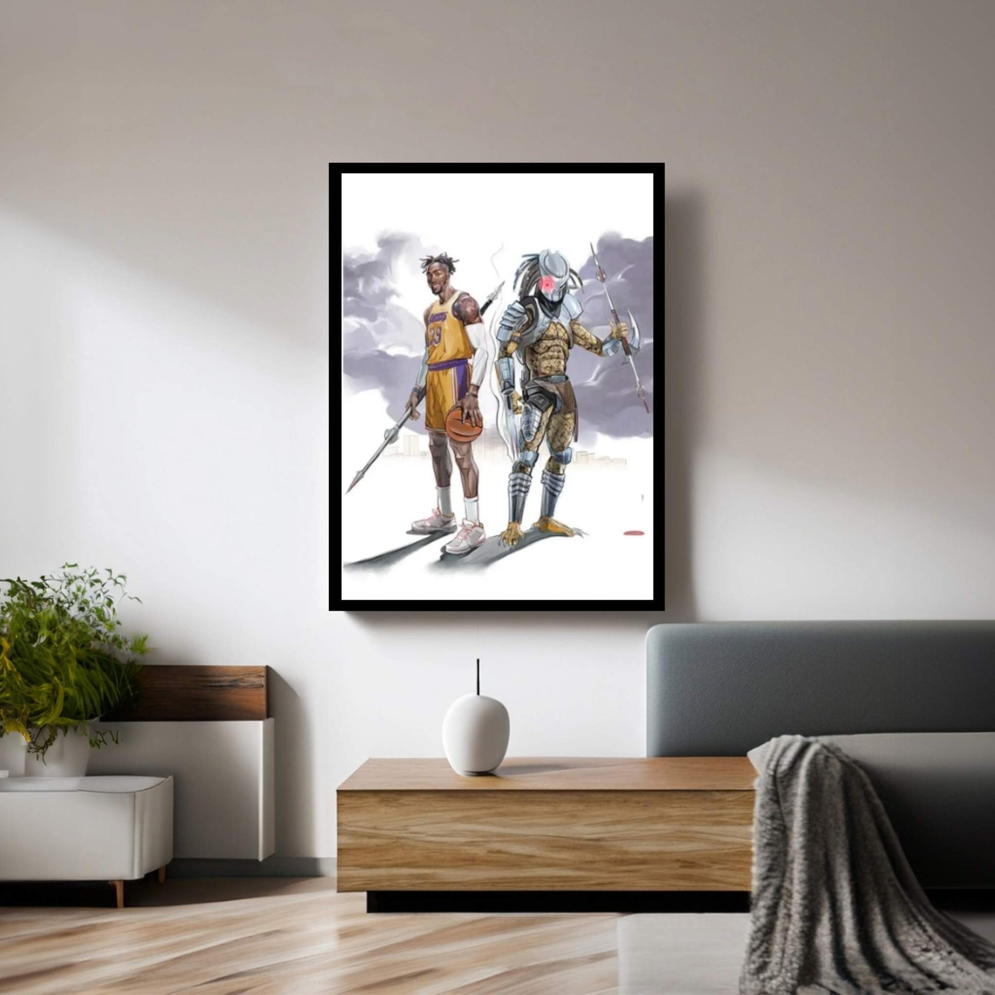 Predators Canvas Wall Art - Y Canvas