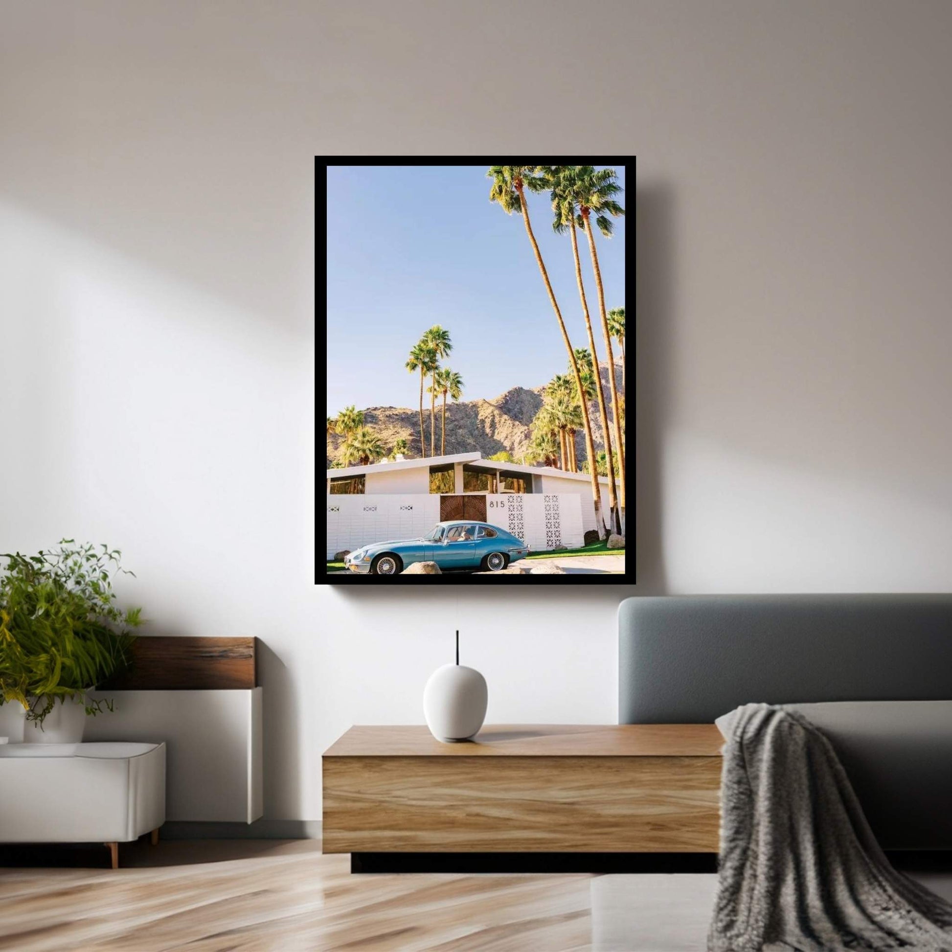 Palm Springs Ride VIII Canvas Wall Art - Y Canvas
