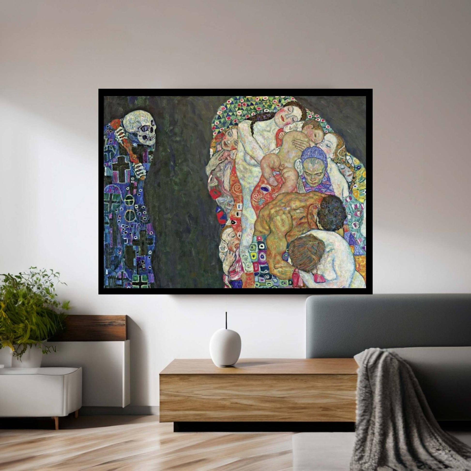 Love and Life Canvas Wall Art - Y Canvas