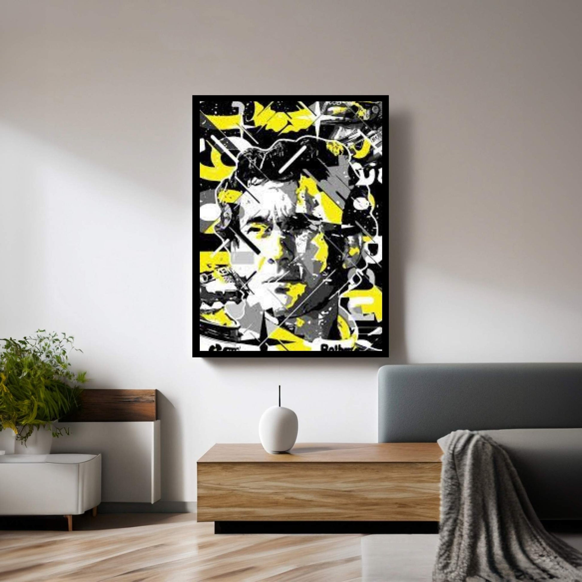 Senna Canvas Wall Art - Y Canvas