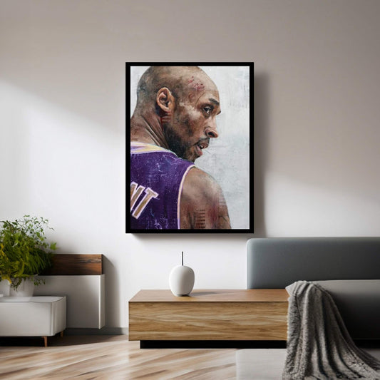 Kobe Canvas Wall Art - Y Canvas