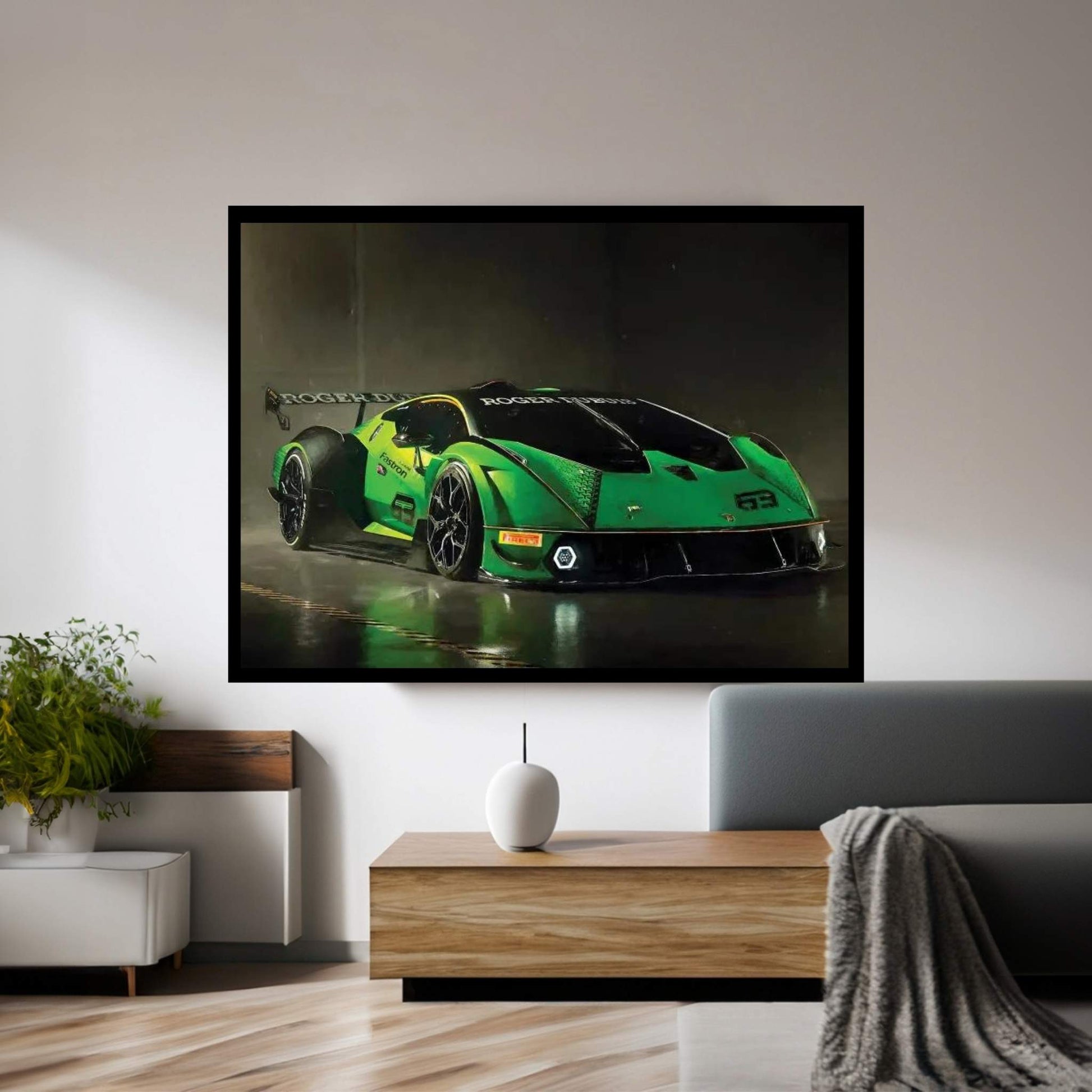 Lamborghini Essenza SCV12 2020 Canvas Wall Art - Y Canvas