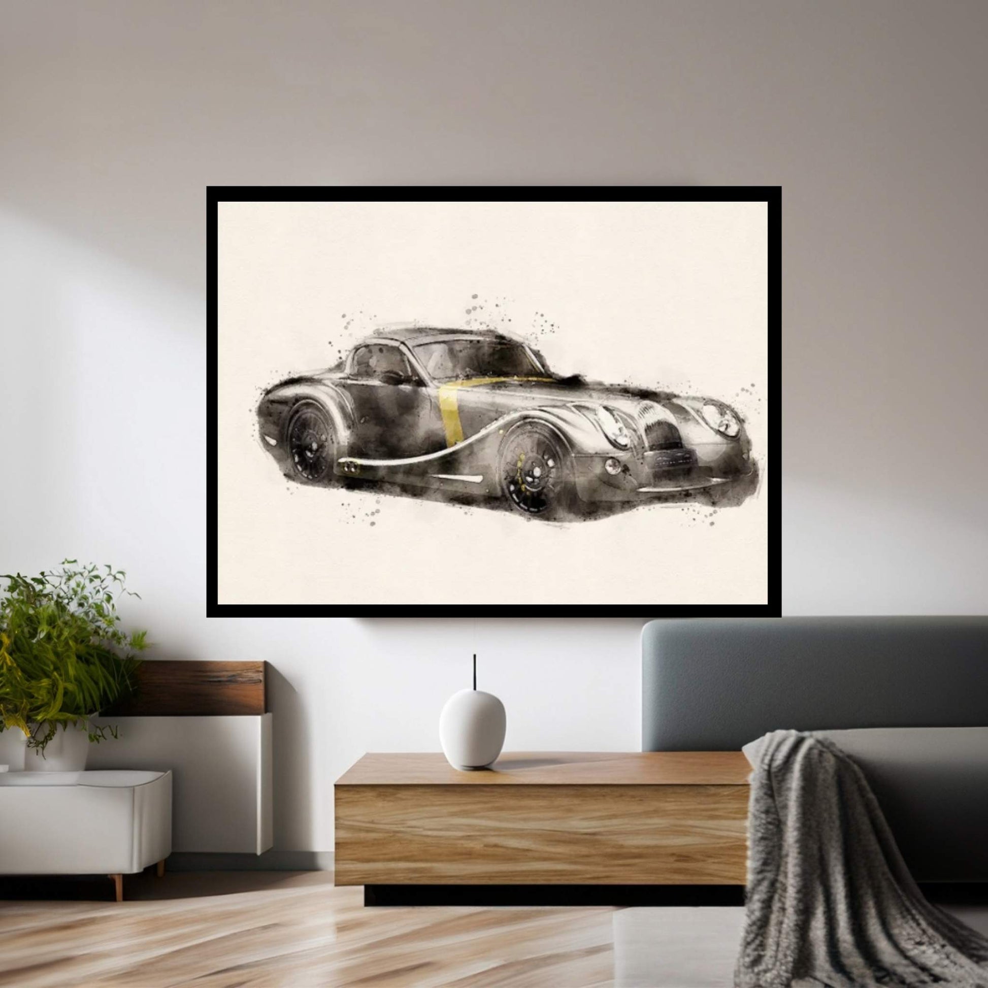 Morgan GT V II Canvas Wall Art - Y Canvas