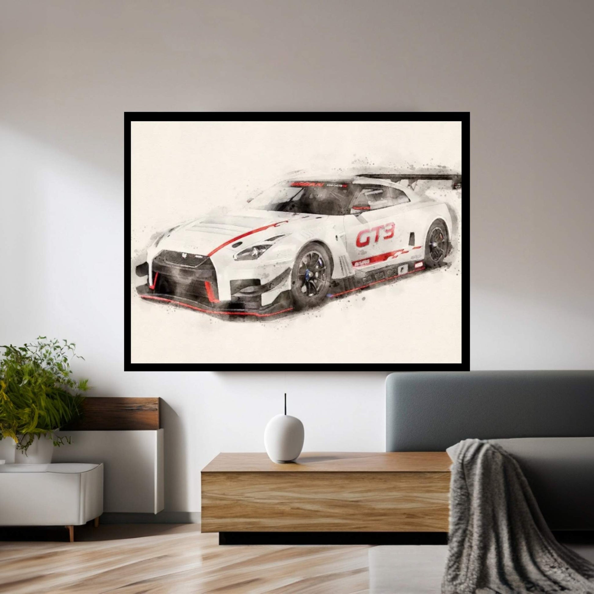 Nissan Tuning Nismo GT Canvas Wall Art - Y Canvas
