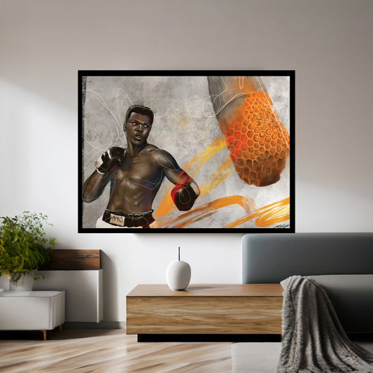 Sting Canvas Wall Art - Y Canvas