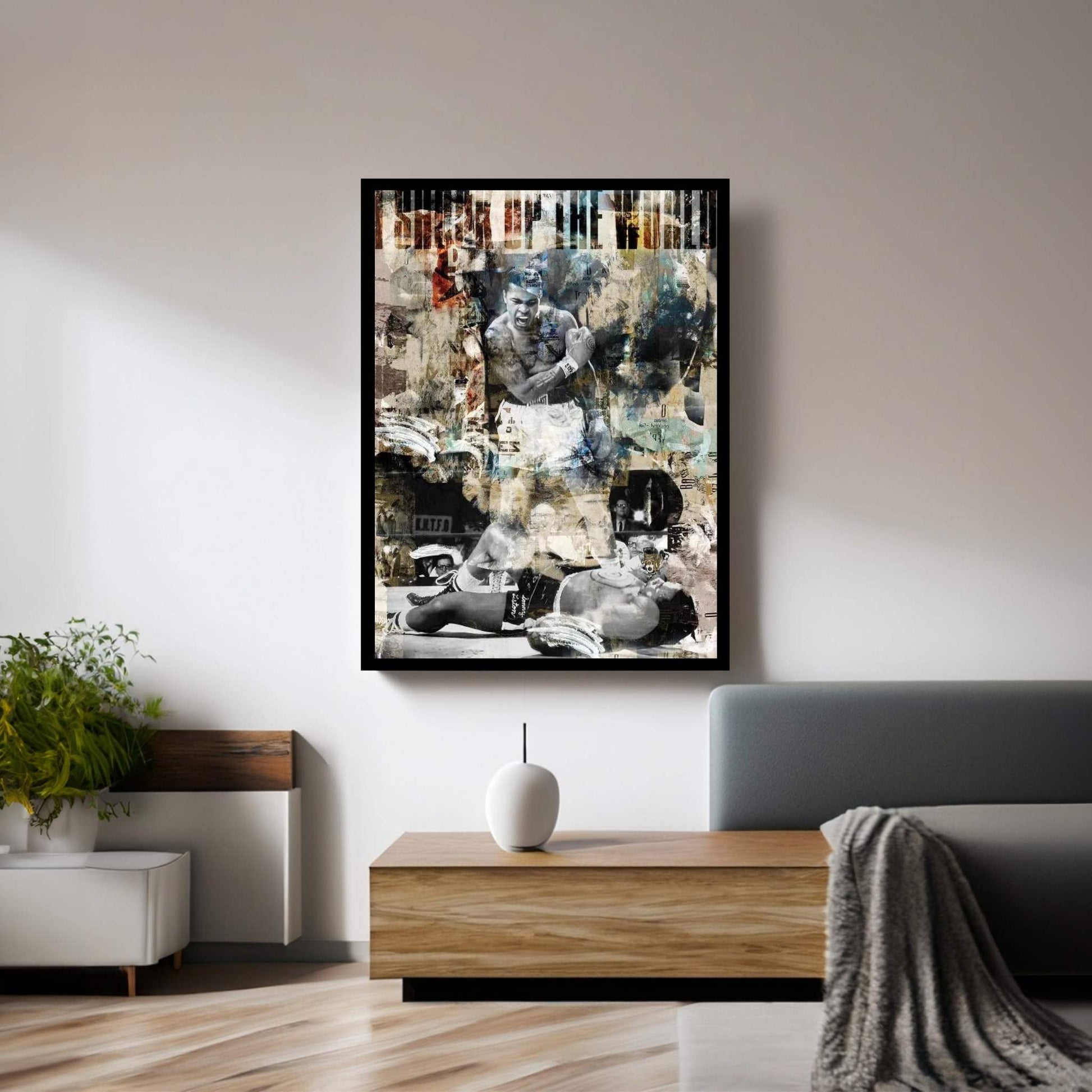 Muhammad Ali Canvas Wall Art - Y Canvas