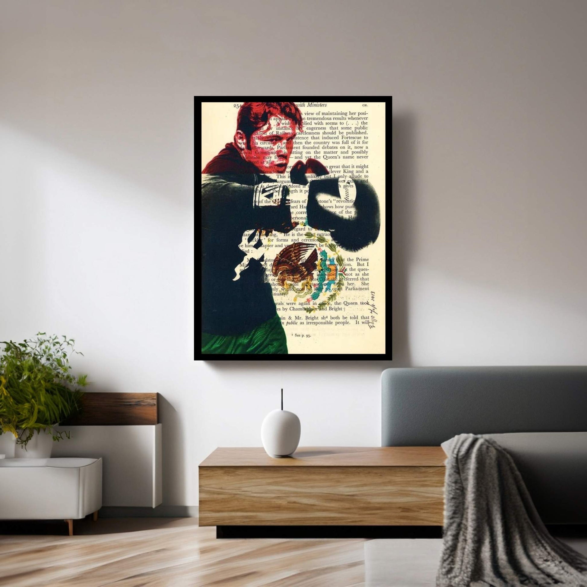 Canelo Alvarez Canvas Wall Art - Y Canvas