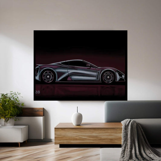 Zenvo ST 1 2009 Canvas Wall Art - Y Canvas