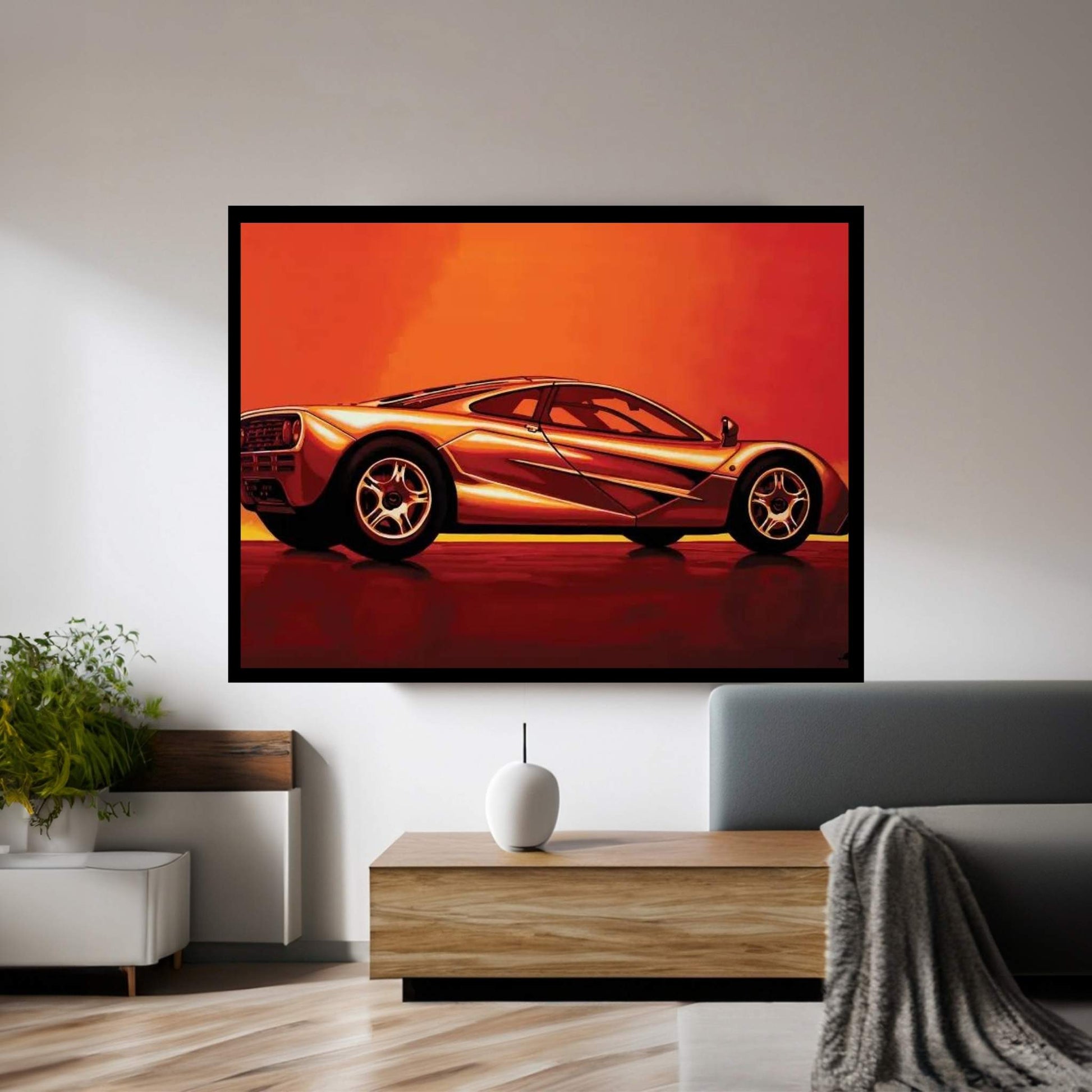 McLaren F1 1994 Canvas Wall Art - Y Canvas